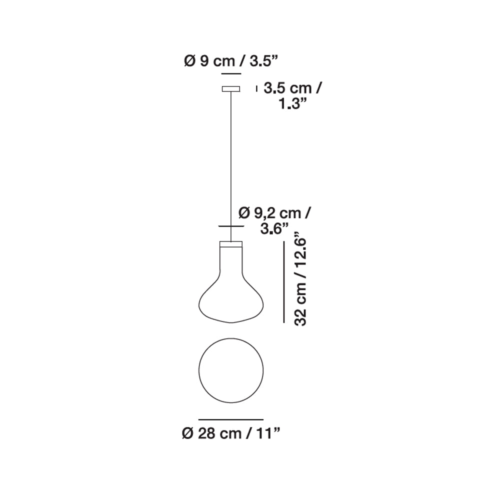 Carpyen Lighting Bulb Pendant Light