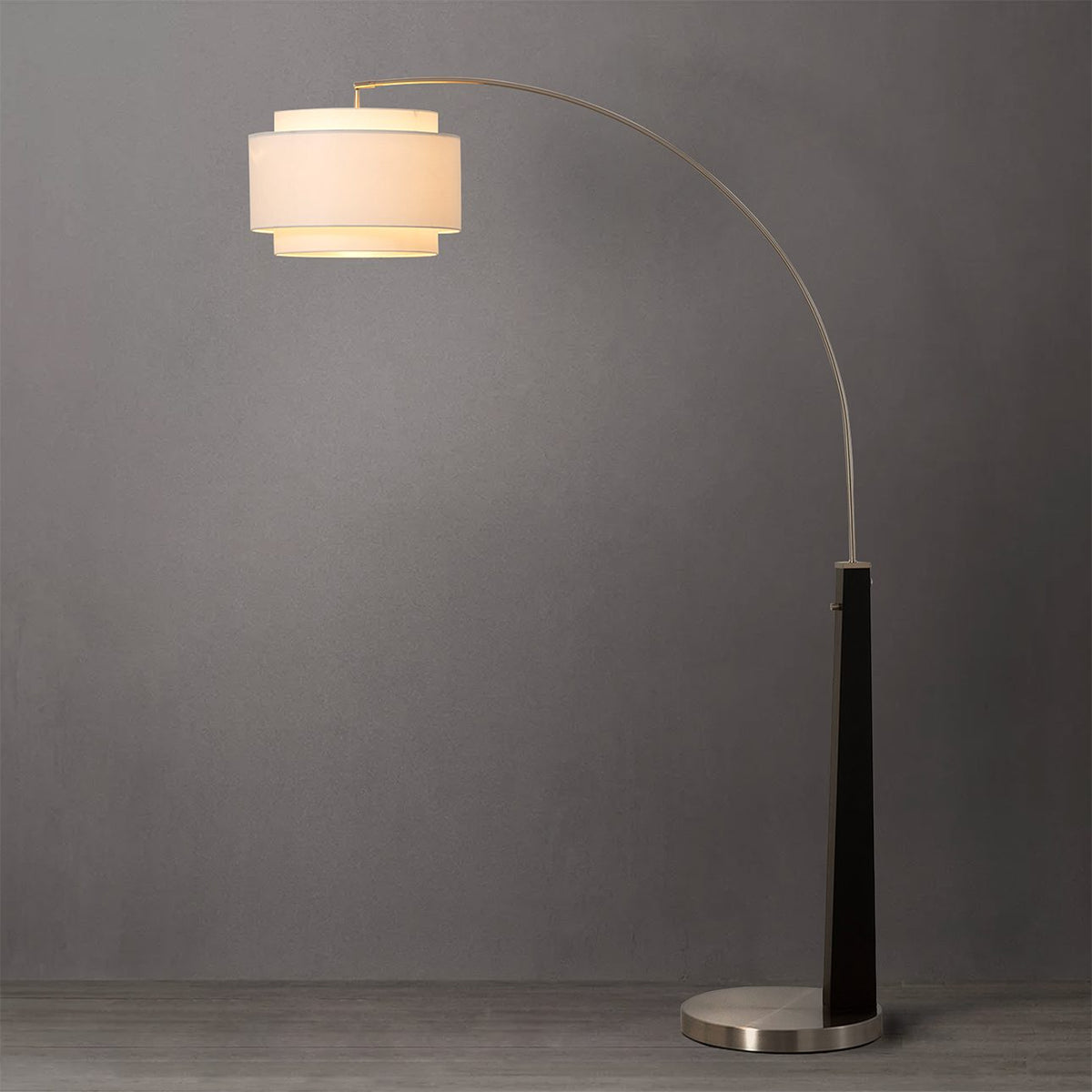 Coronado 1-Light Arc Floor Lamp by Nova of California – view 3