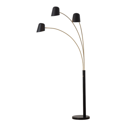 Culver 3-Light Arc Floor Lamp, 86" by Nova of California – view 1