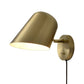 Culver Wall Sconce Brushed Brass 3011589Bb by Nova California