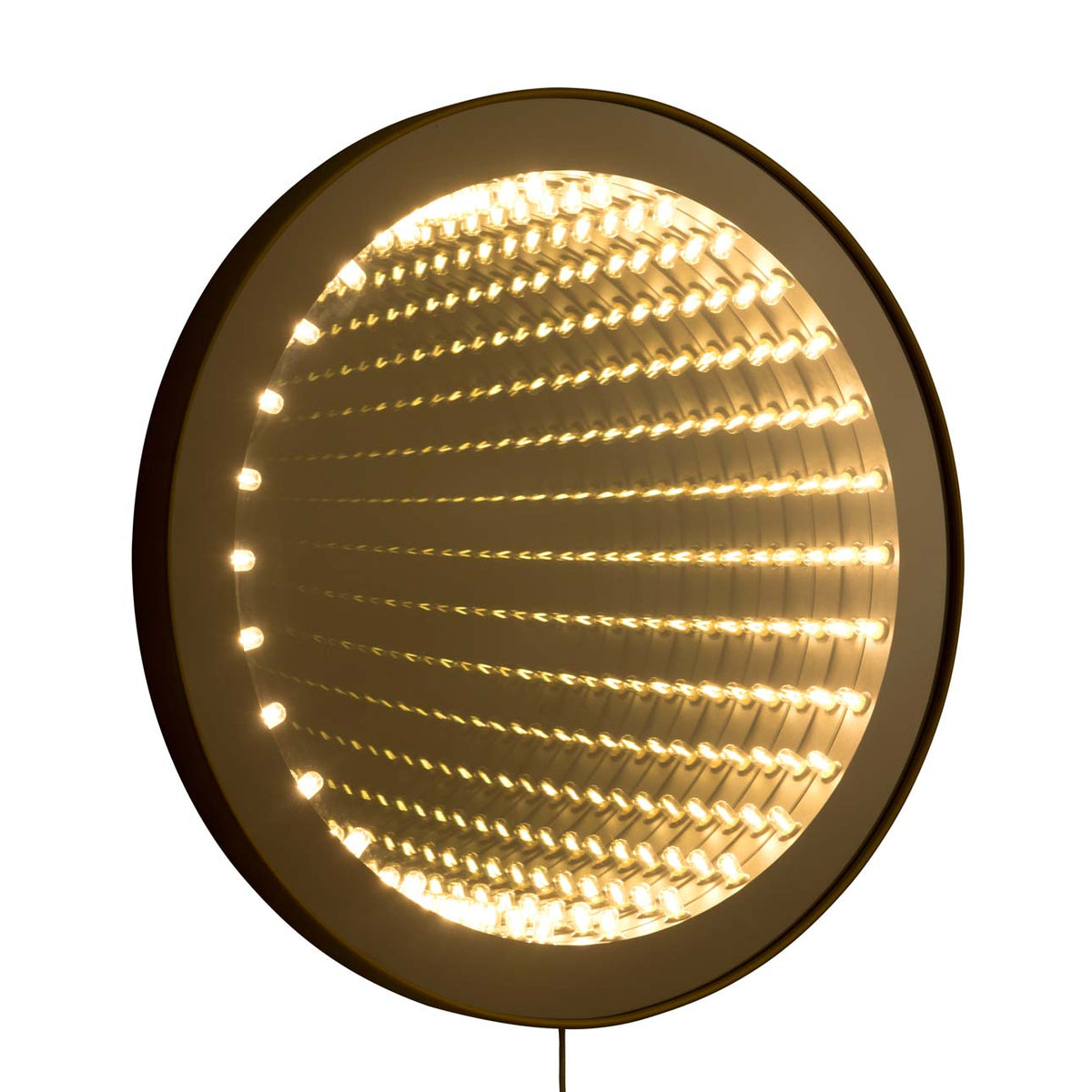 Carnival Round LED Infinity Wall Mirror by Nova of California – view 1