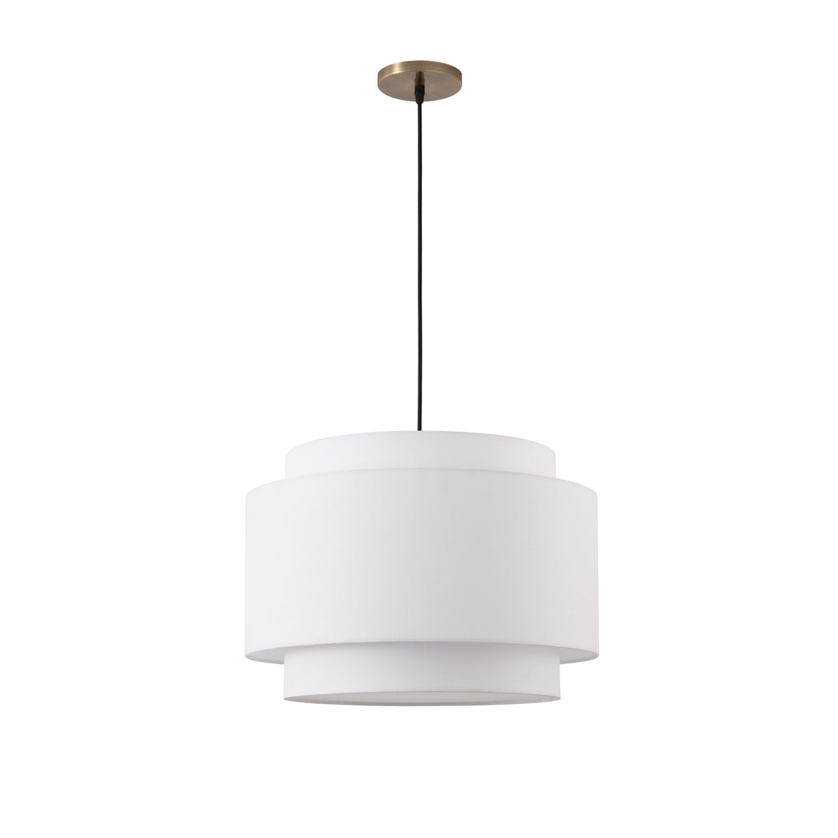 Coronado Pendant by Nova of California, Weathered Brass – view 8