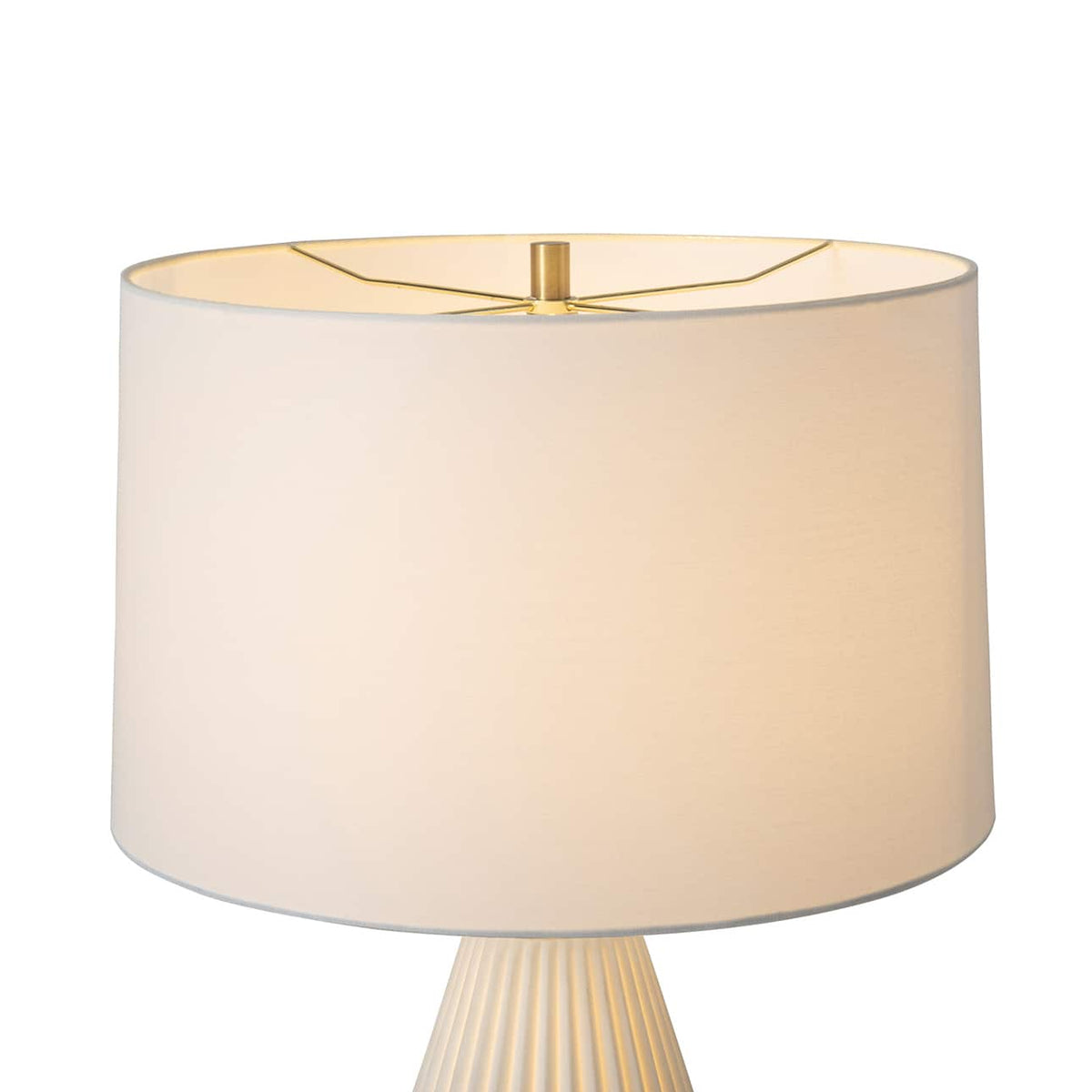 Concord Bone Porcelain Table Lamp, 23" by Nova of California – view 8