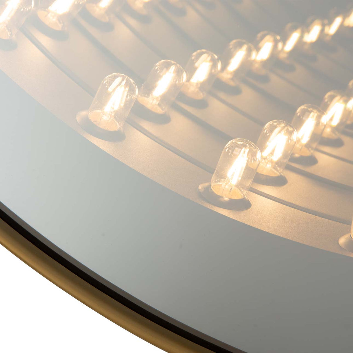 Carnival Round LED Infinity Wall Mirror by Nova of California – view 8