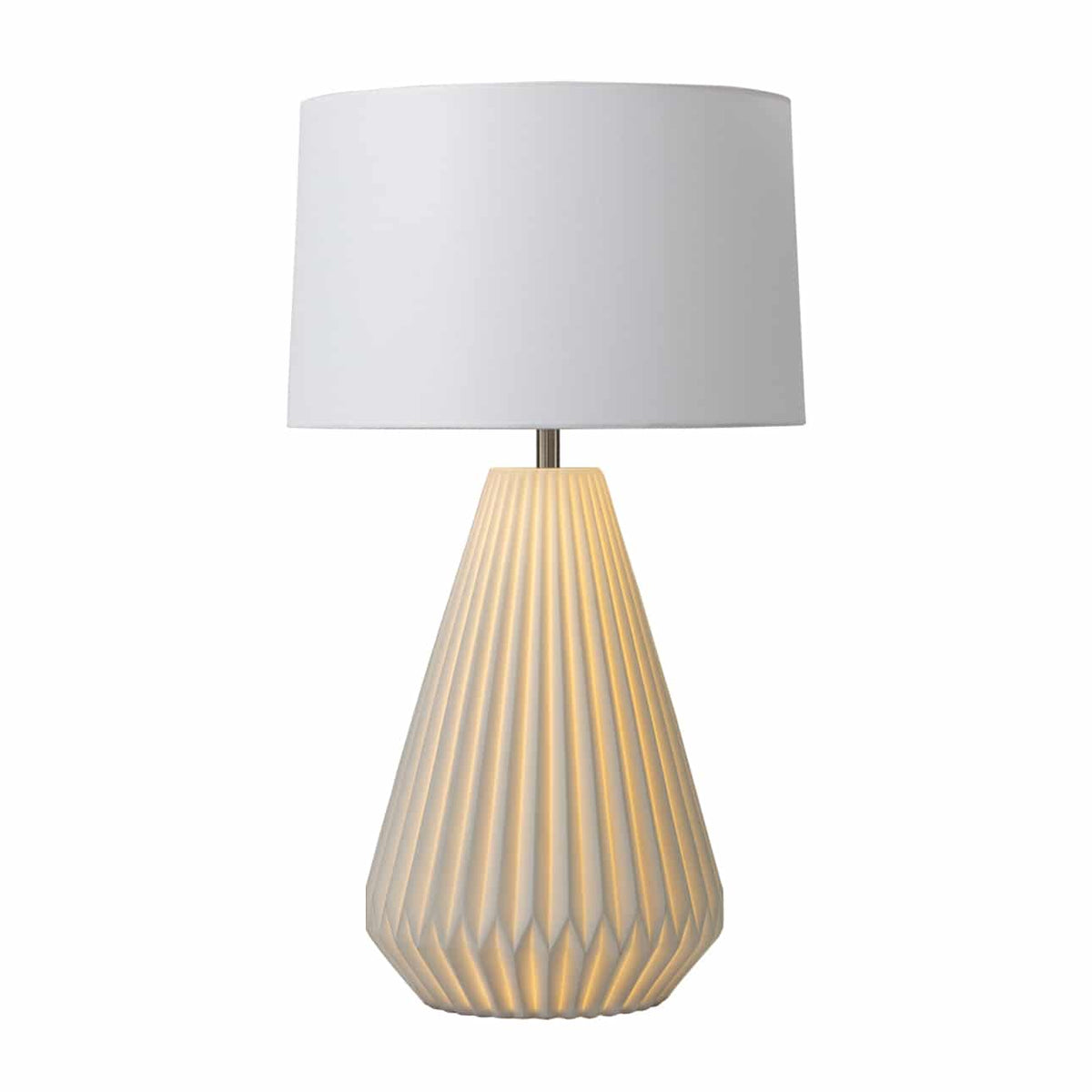 Concord Bone Porcelain Table Lamp, 23" by Nova of California – view 6