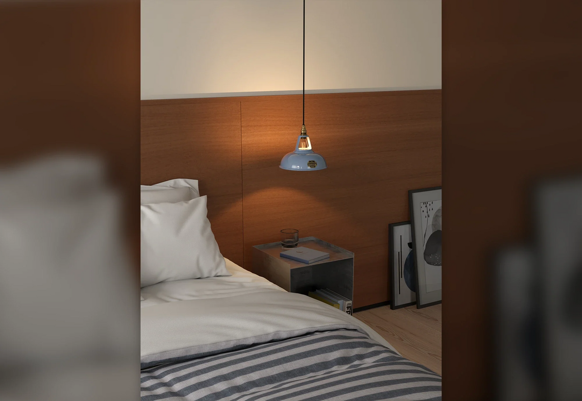 Coolicon Original Pendant light, sky blue vitreous enamel (photo 36)