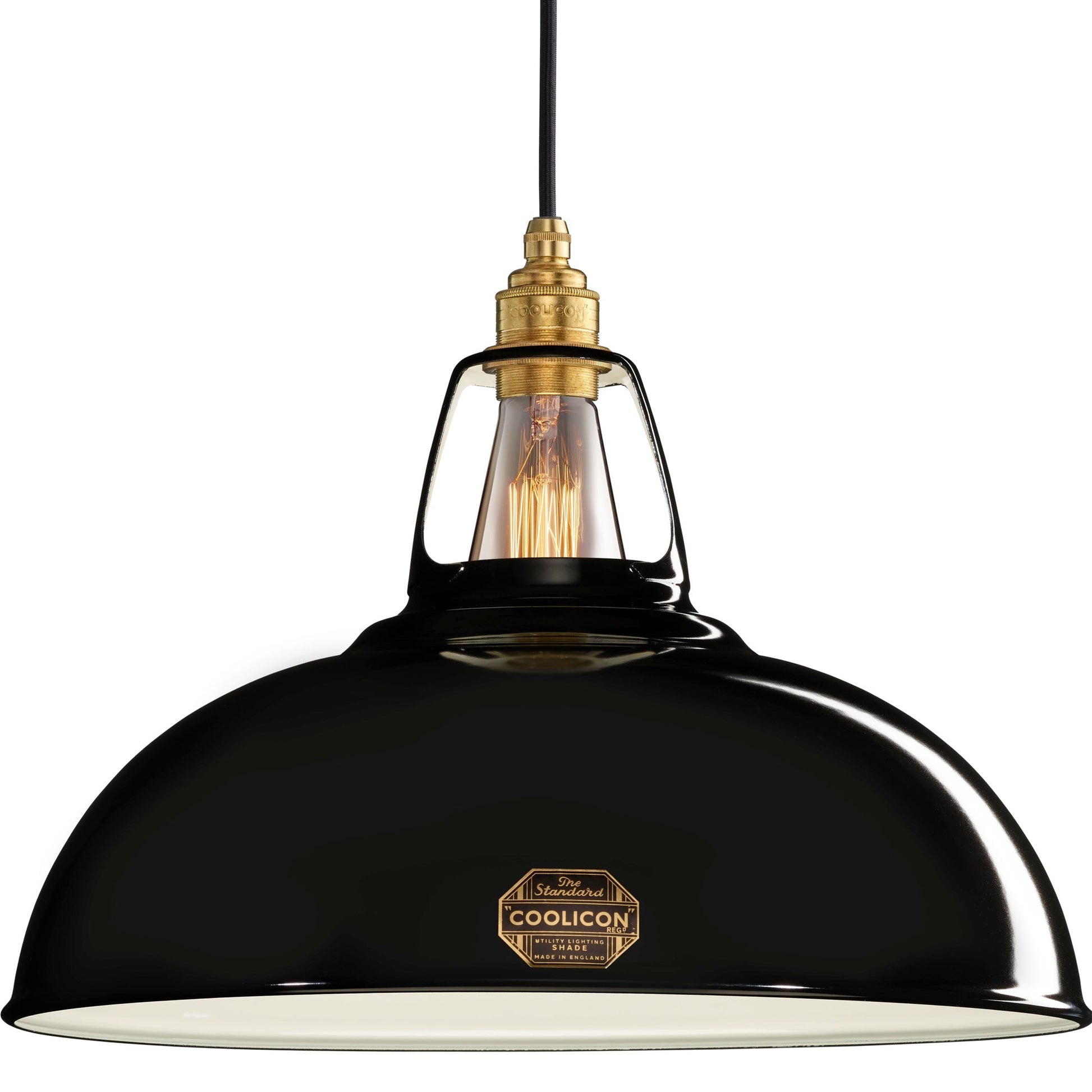 Coolicon Standard Original Large Pendant in Jet Black