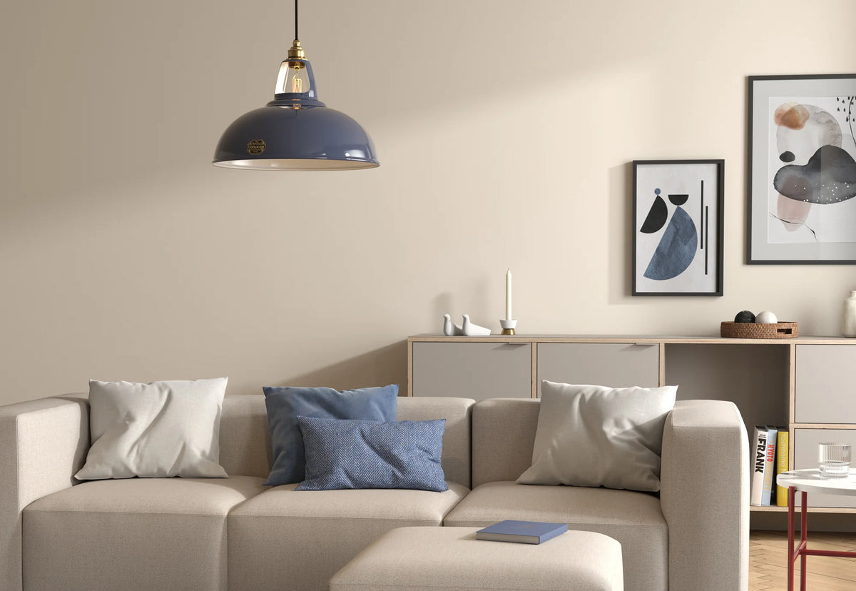 Coolicon Original Large Pendant light, selvedge vitreous enamel (photo 58)