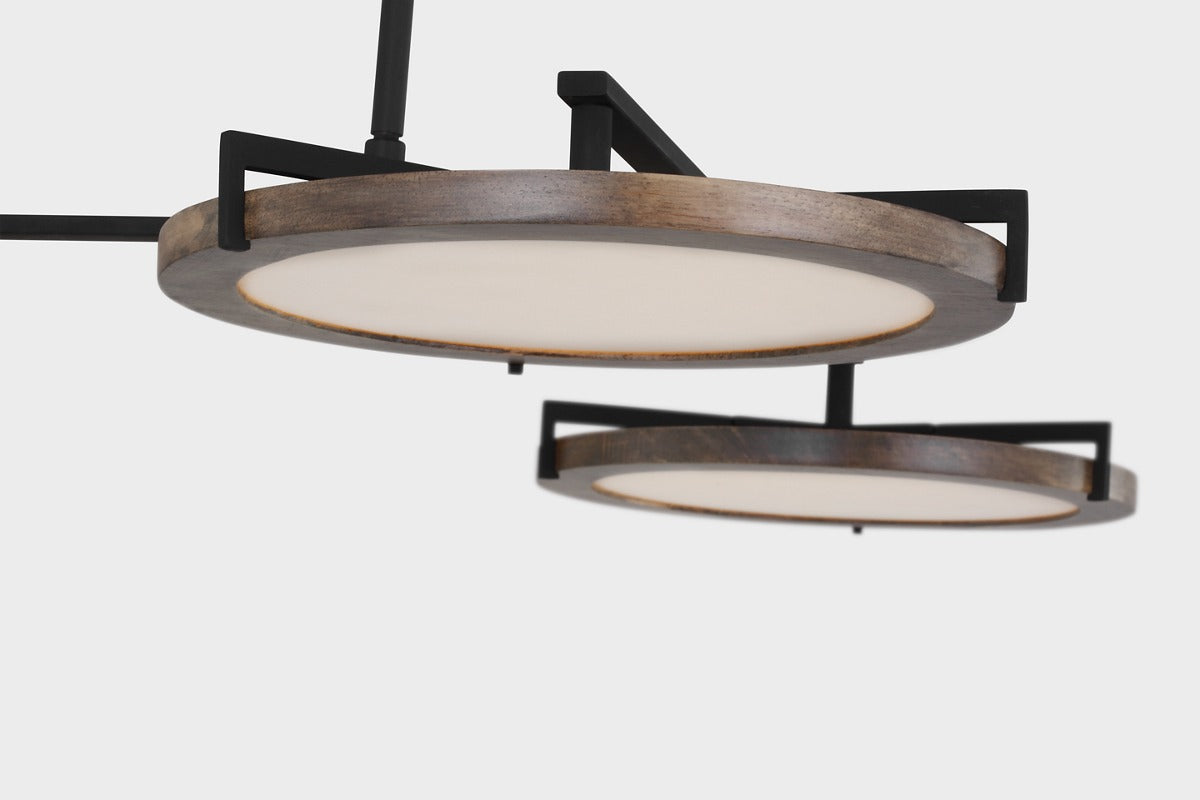 Visual Comfort Shuffle Medium Chandelier – view 6