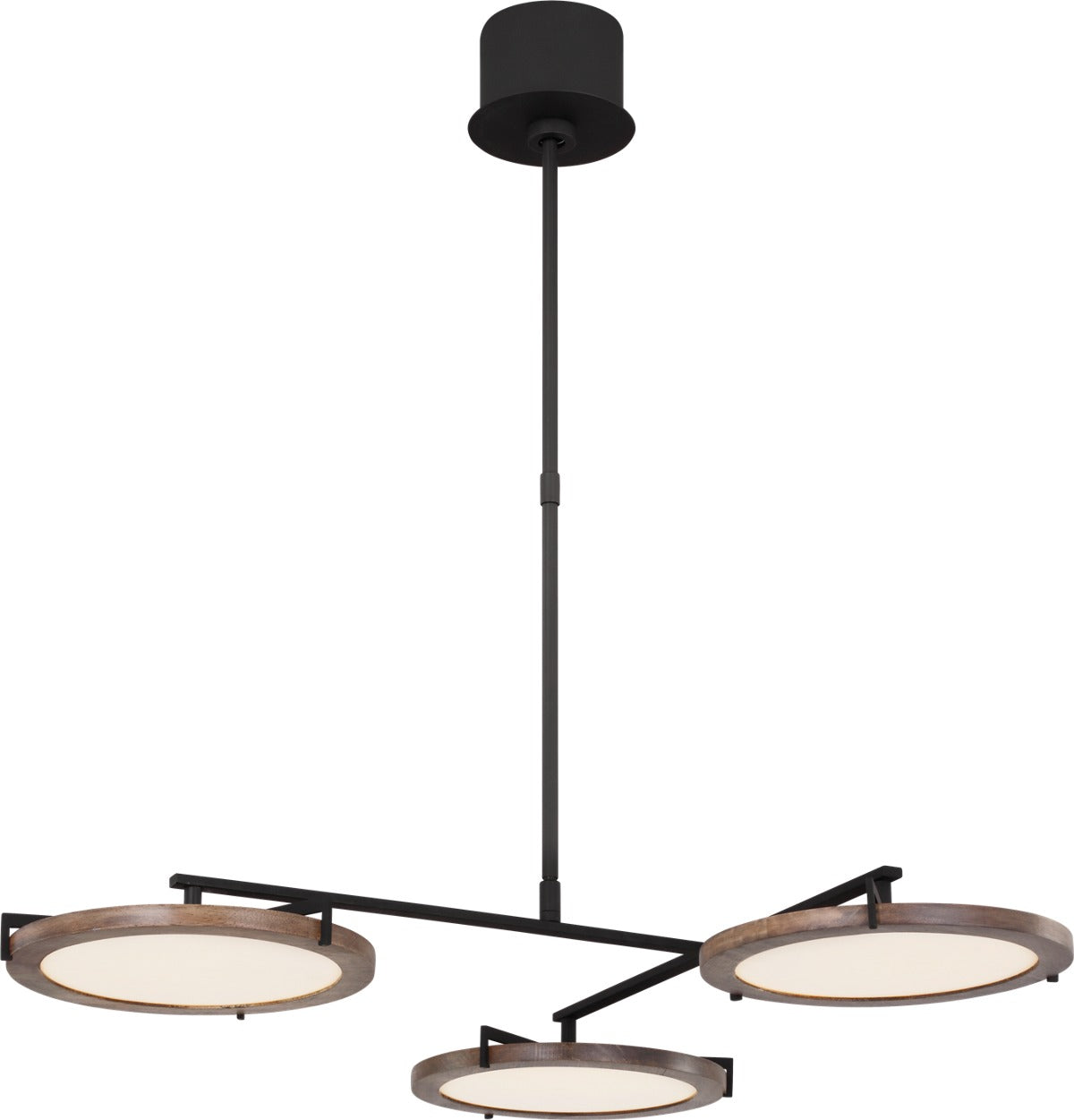 Visual Comfort Shuffle Medium Chandelier – view 4