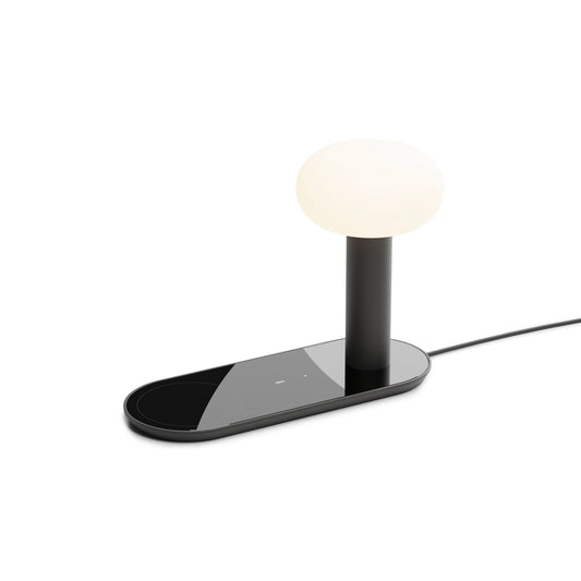 Koncept Combi LED Table Lamp with Wireless Charging, Matte Black (CMT-S-QCB-MTB)