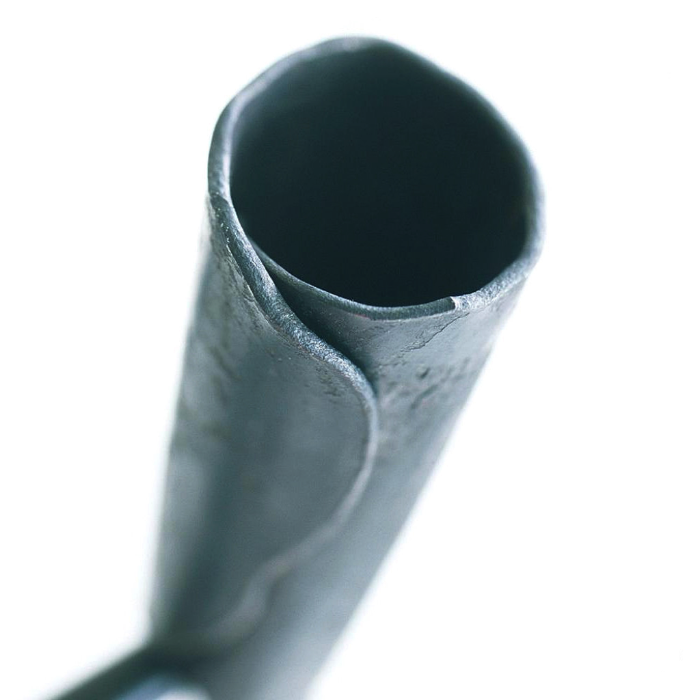 Ferro & Fuoco Fireplace Tools by Conmoto – close-up of a forged tool end