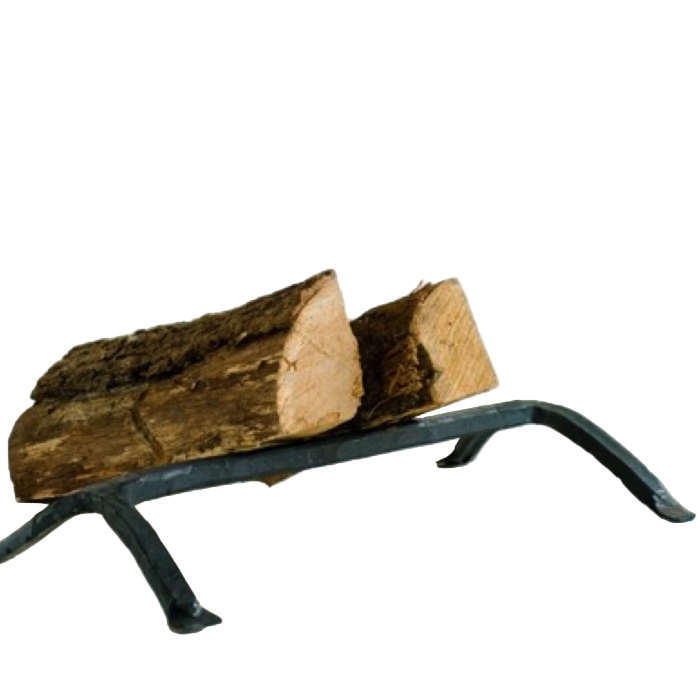 Conmoto Ferro & Fuoco Andiron, Low hand-forged steel