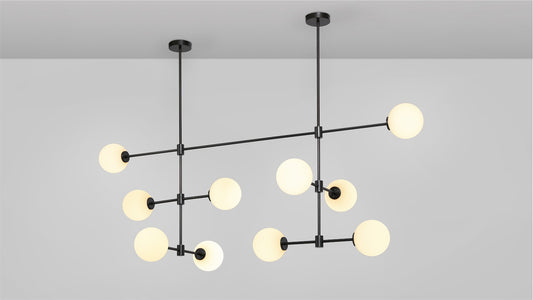 CTO Lighting Trevi Multi 10-Light Pendant
