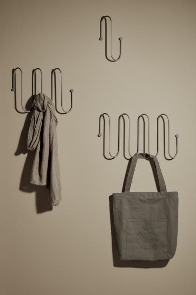 blomus Curl Coat Rack Small Steel Grey