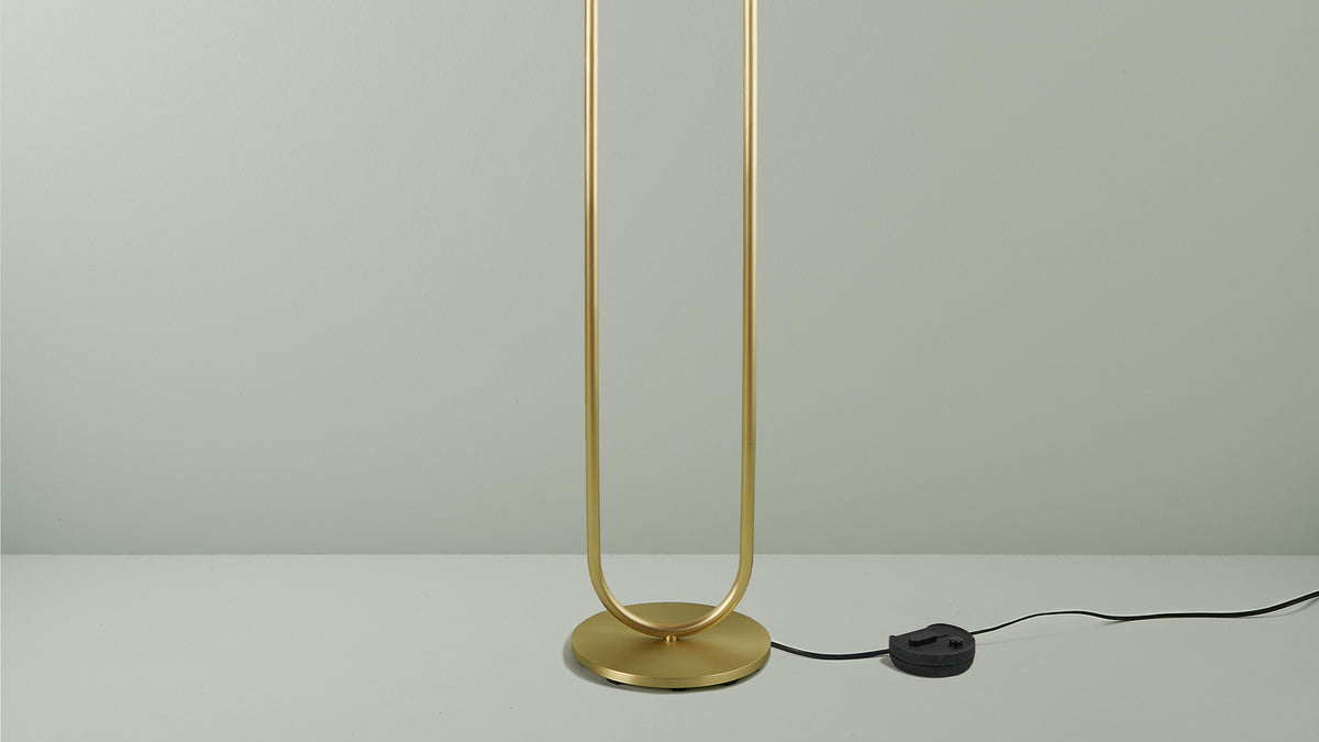 C-Ball F lamp with opal glass sphere by Stone Designs