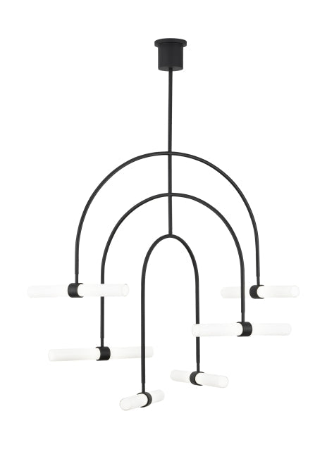 Calumn 6 Light Chandelier by Visual & Comfort & Co