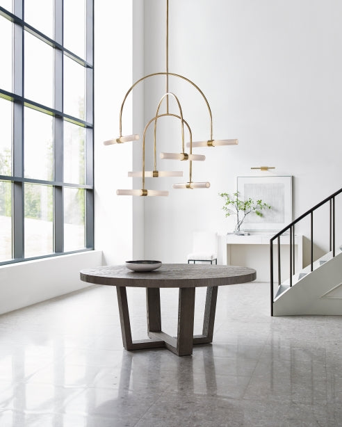 Calumn 6 Light Chandelier by Visual & Comfort & Co