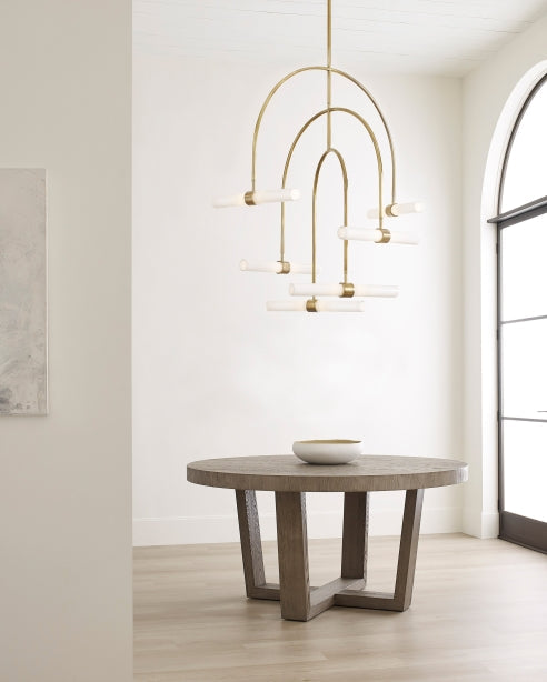 Calumn 6 Light Chandelier by Visual & Comfort & Co