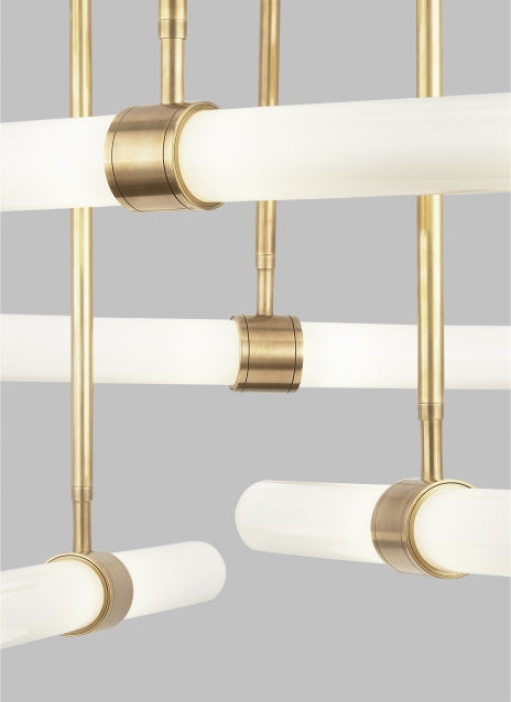 Calumn 6 Light Chandelier by Visual & Comfort & Co