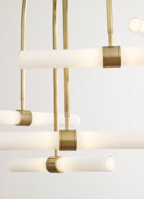 Calumn 6 Light Chandelier by Visual & Comfort & Co