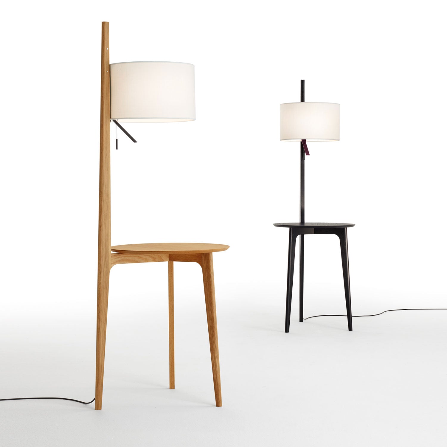 Carpyen Lighting Carla Floor Lamp Side Table