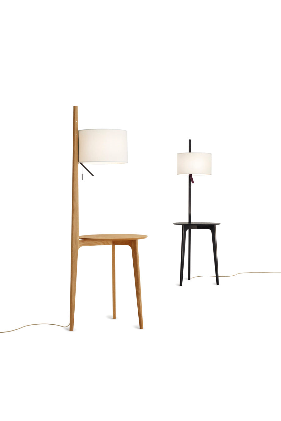 Carpyen Lighting Carla Floor Lamp Side Table