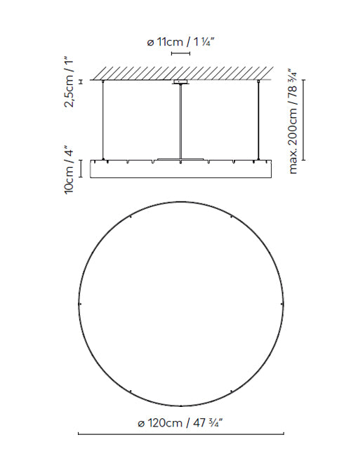 B.lux Castle S120 dimension drawing