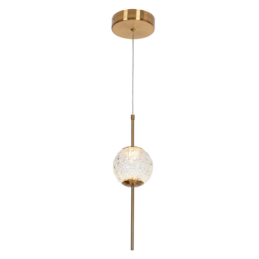 Modern Gold Globe Ha05050P Pendant Kitchen Island - LNC Home