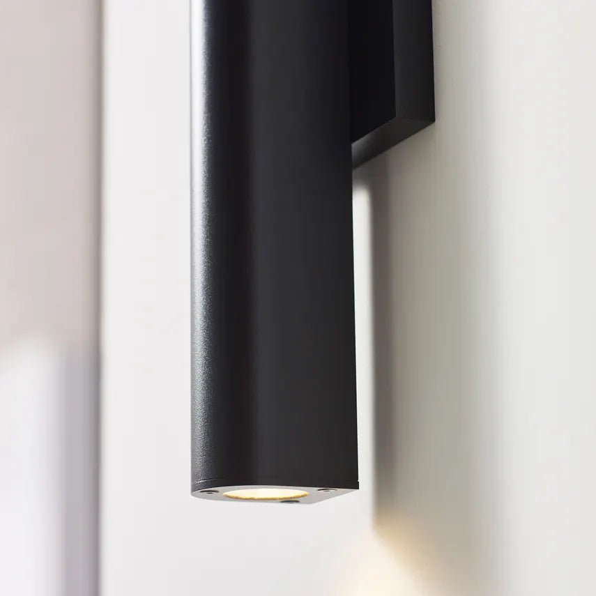 Chara 16 Black Outdoor LED Wall Sconce by Visual & Comfort & Co
