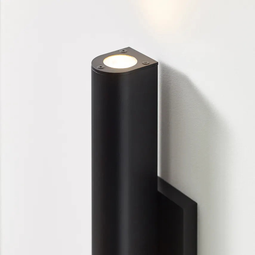 Chara 16 Black Outdoor LED Wall Sconce by Visual & Comfort & Co