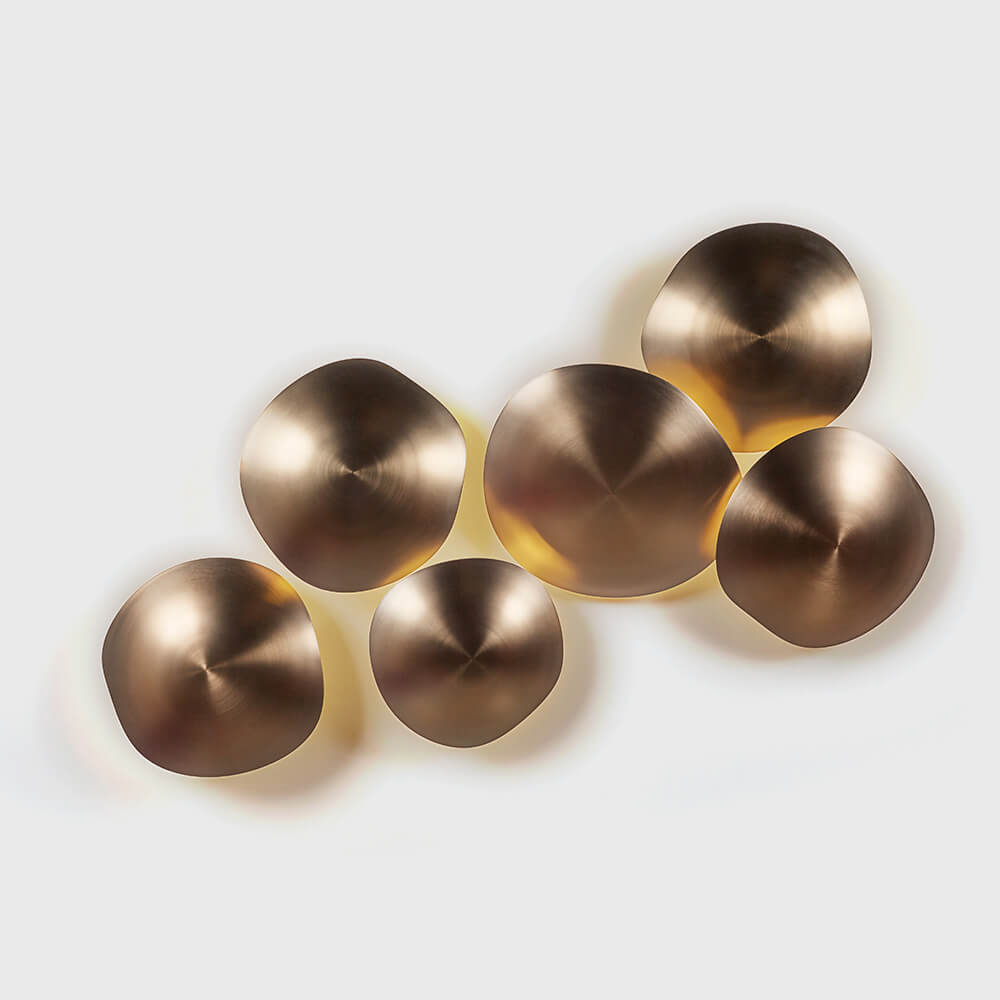 Chestnut Cluster cluster LED wall and ceiling light by Viso in a lifestyle setting, view 1