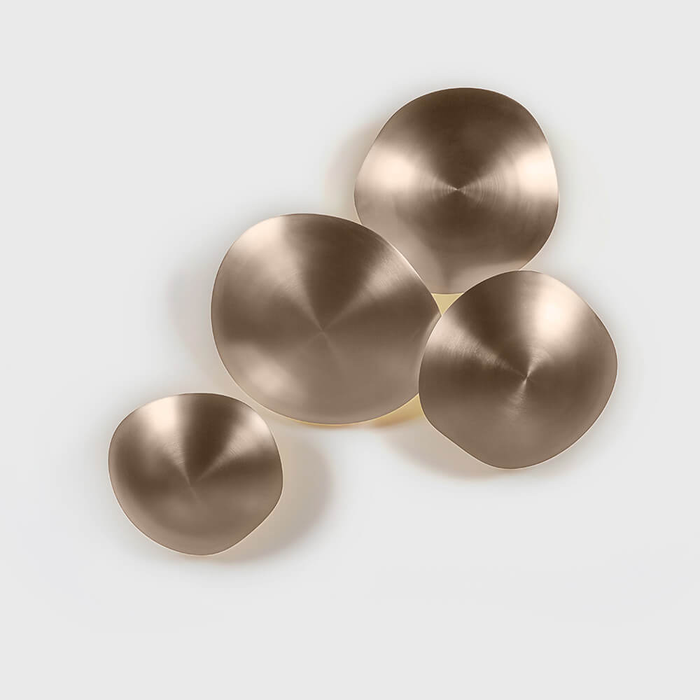 Chestnut Cluster cluster LED wall and ceiling light by Viso