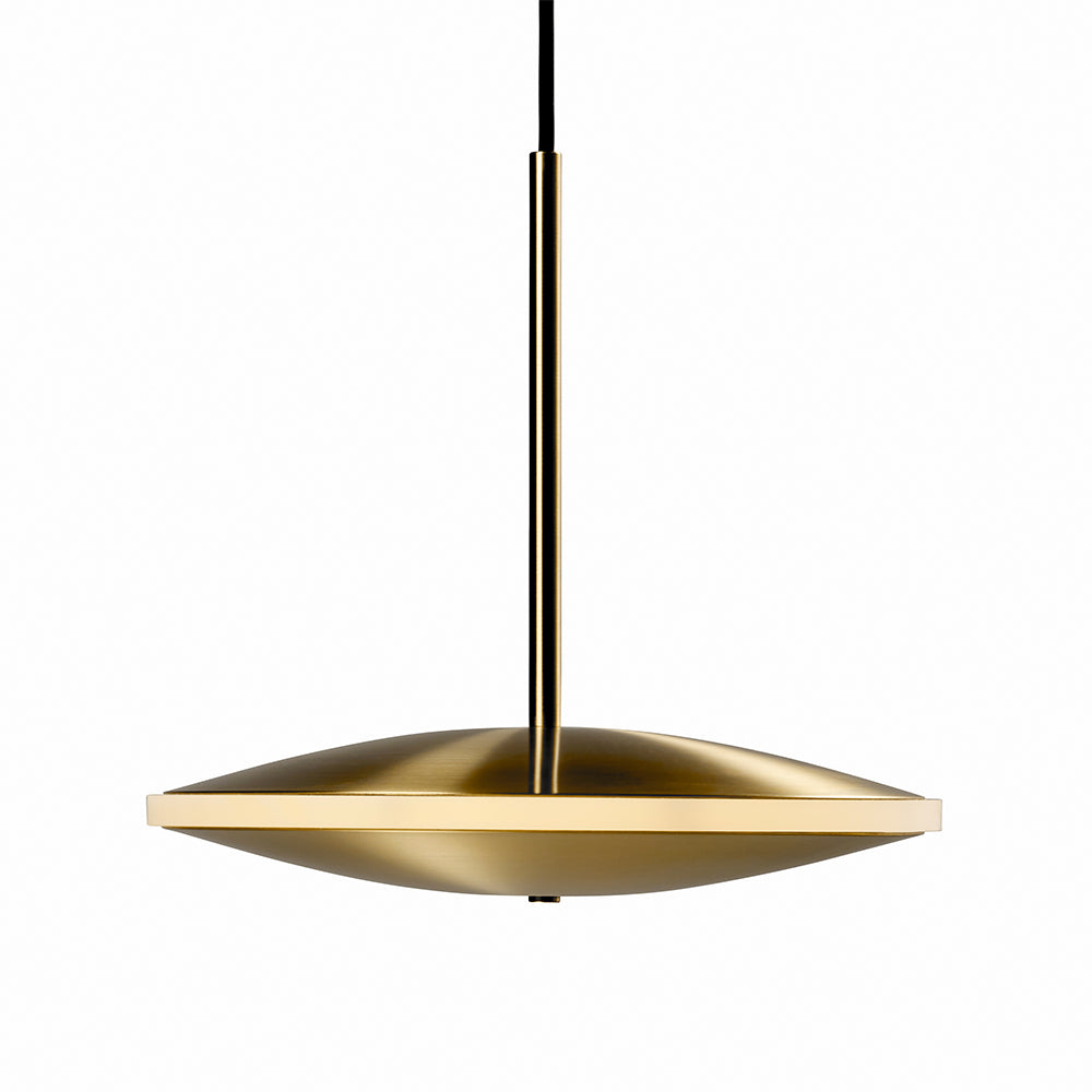 Round Brass Pendant Kitchen Dining Led By Graypants
