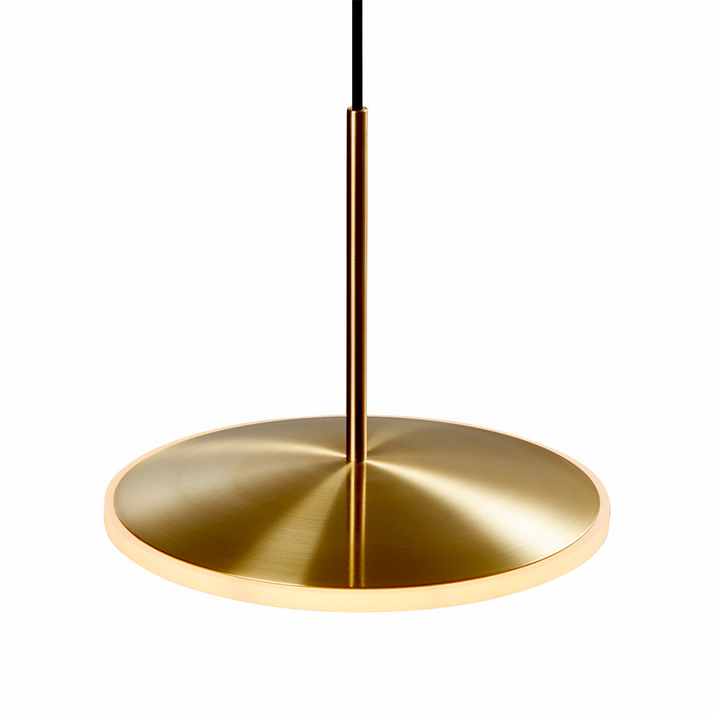Round Brass Pendant Kitchen Dining Led By Graypants