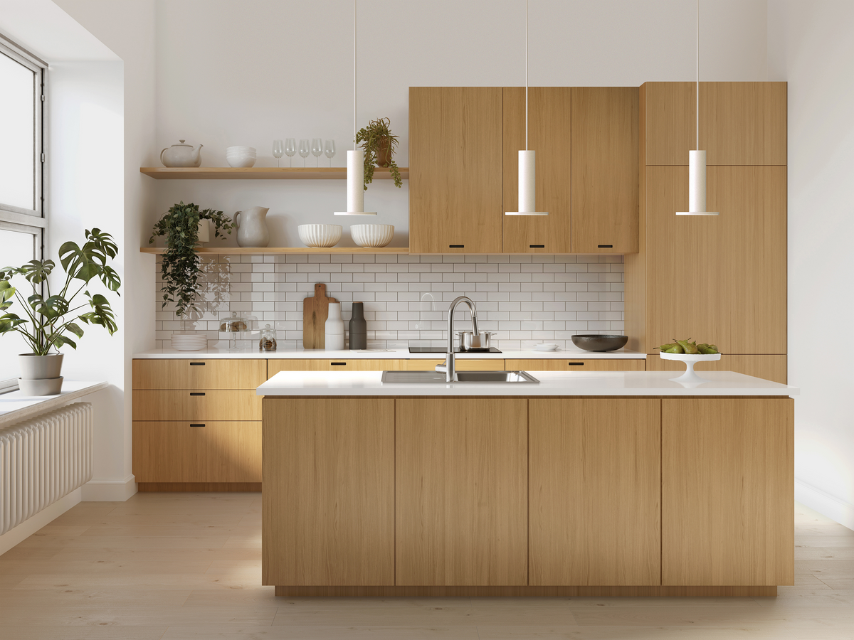 Cielo Plus multi-pendant chandelier in a double-height entry