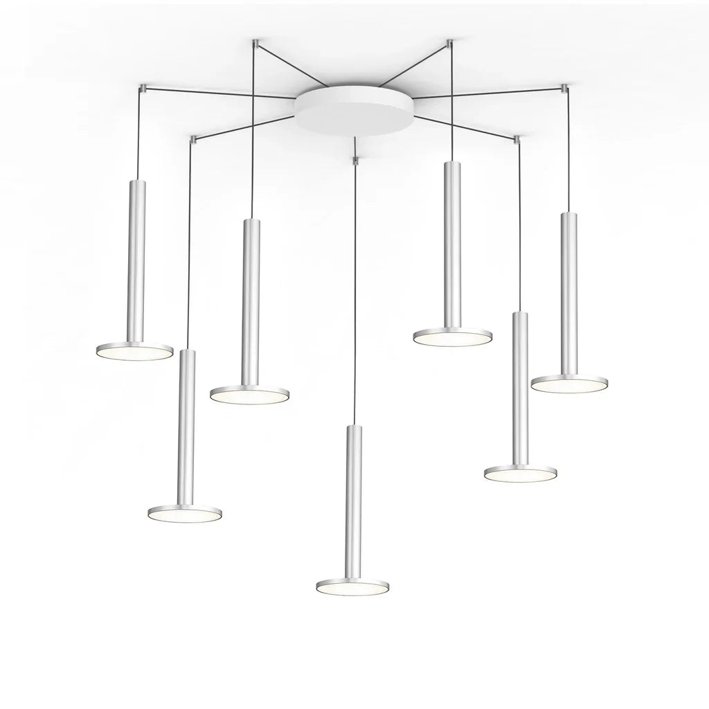 Pablo Designs Cielo XL Multi 7-Pendant Pendant Light installation context for residential and hospitality use