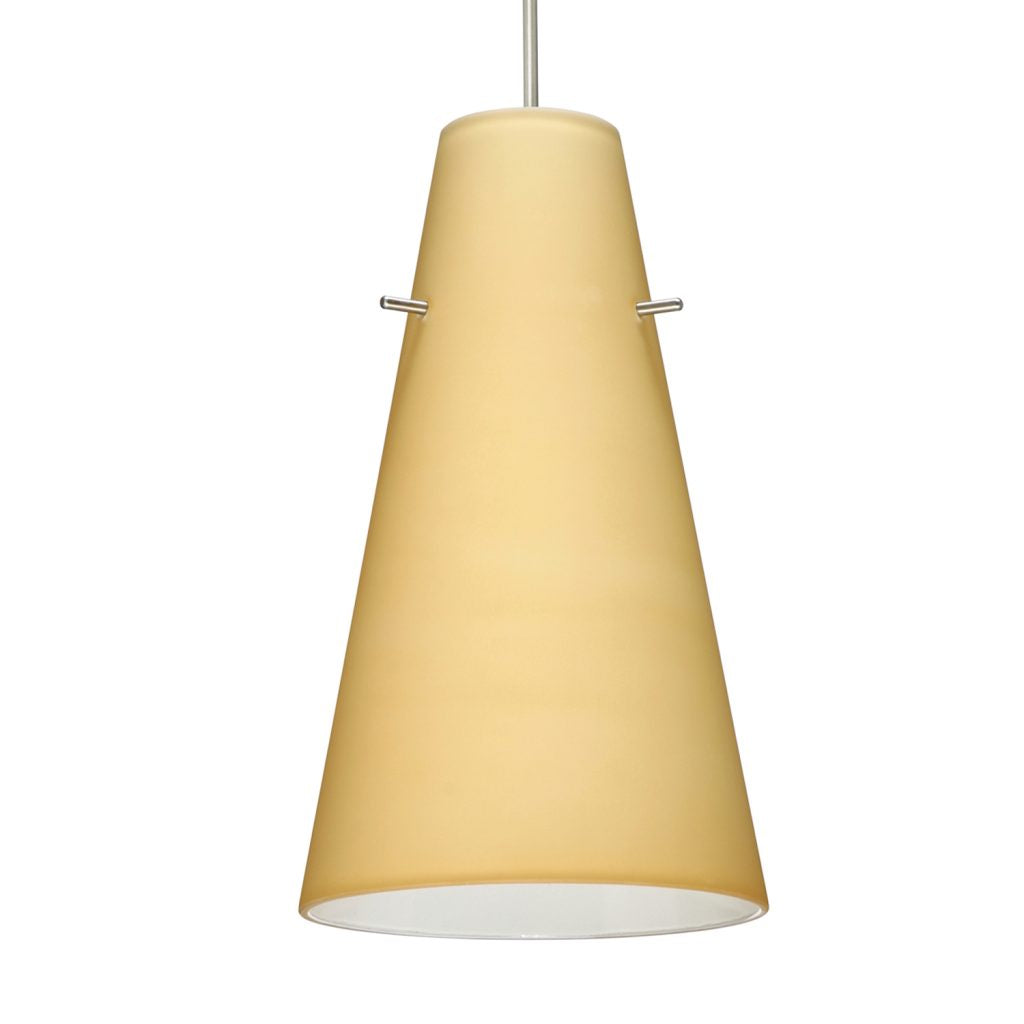 Decorative vanilla matte glass shade for kitchen island lighting
