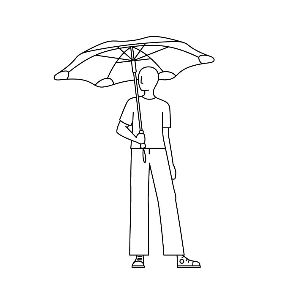 BLUNT Classic Umbrella – stick umbrella, photo 3