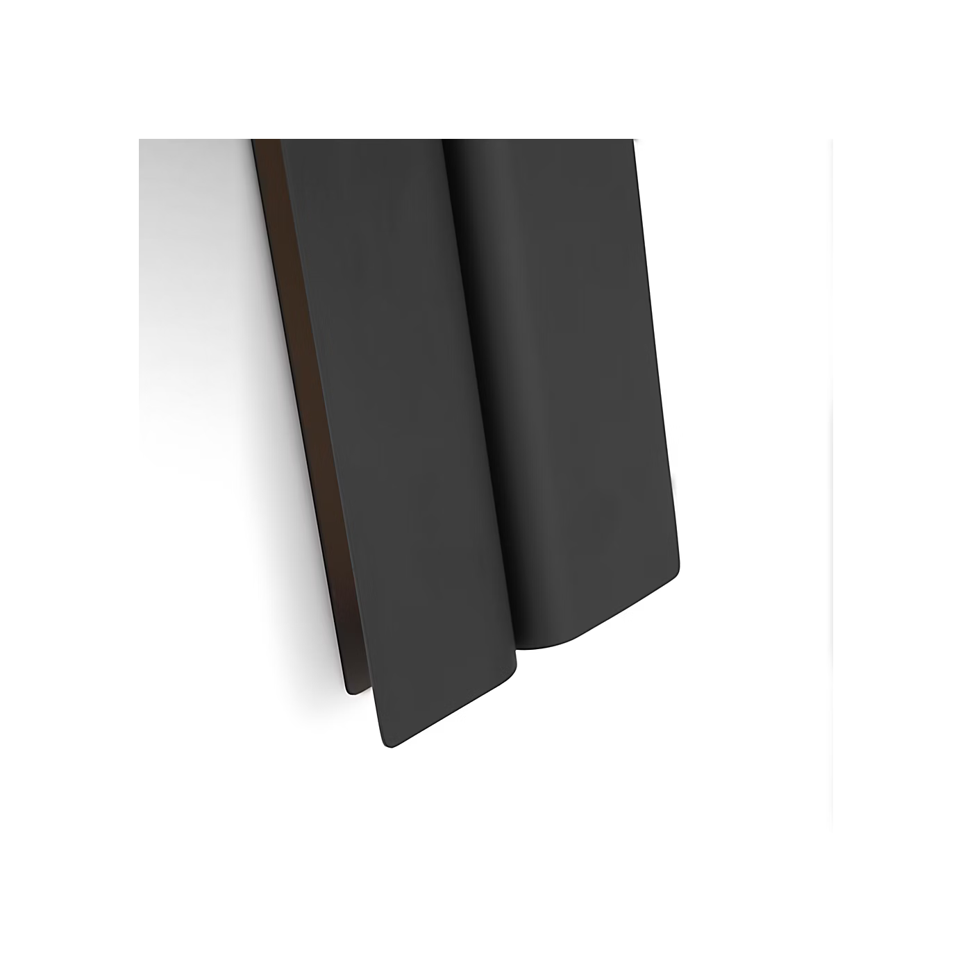 Cloak 18 vanity fixture in Nightshade Black for modern interior lighting