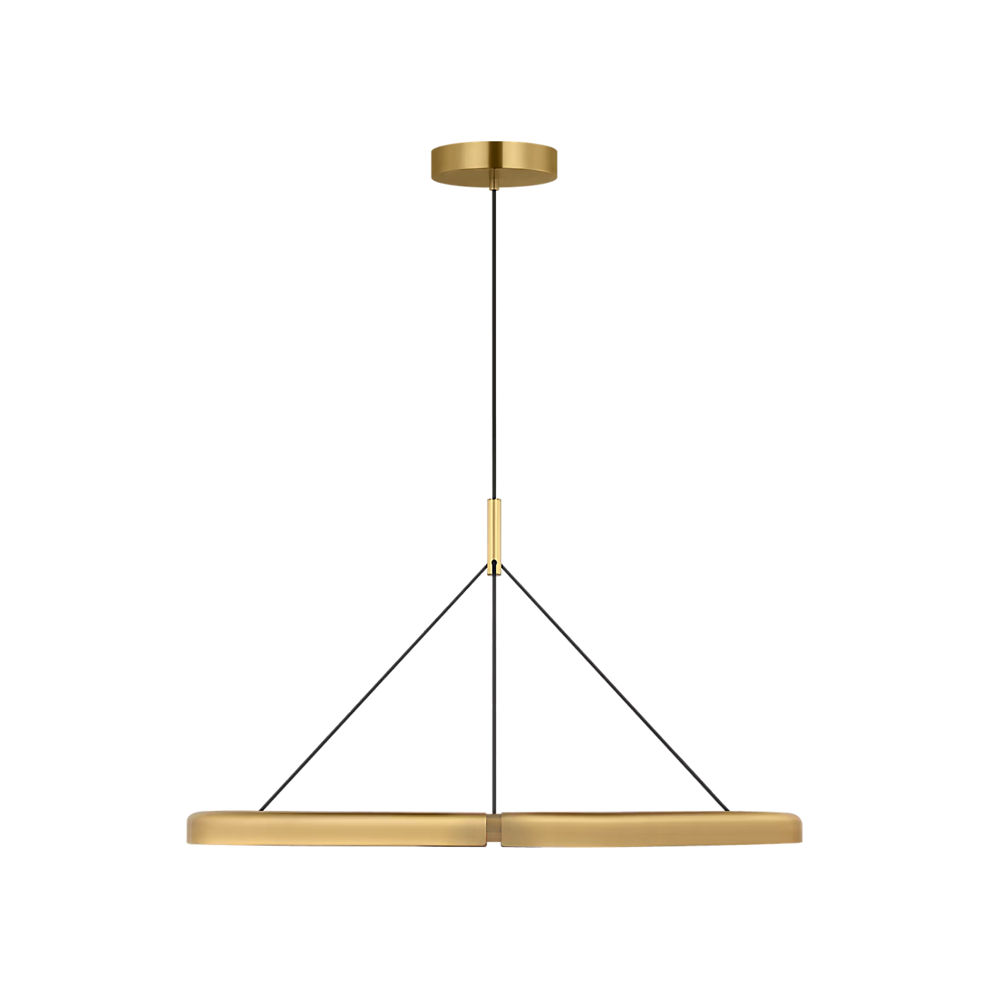 Visual Comfort Cloak 36 chandelier in Hand Rubbed Antique Bronze finish