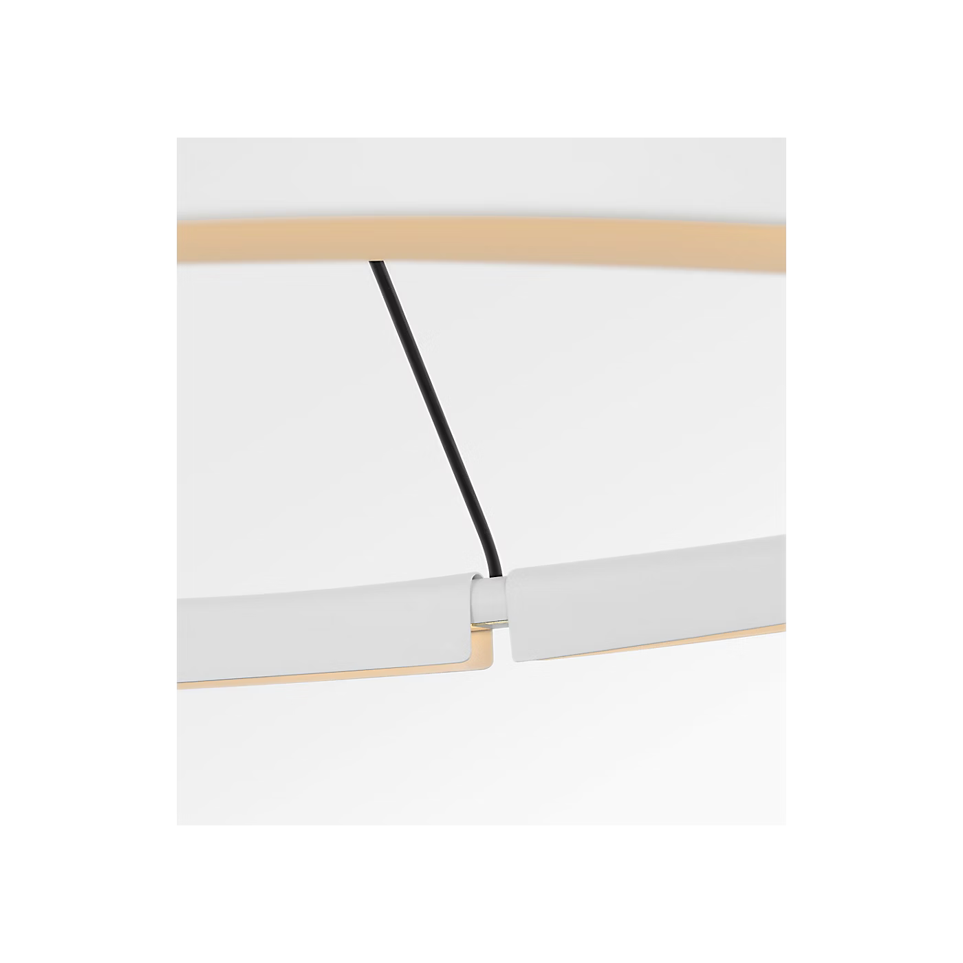 Modern Matte White chandelier with architectural design and premium metal construction