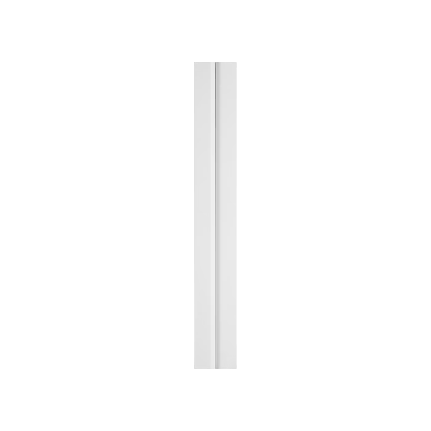 Visual Comfort white linear vanity light for double sink bathrooms