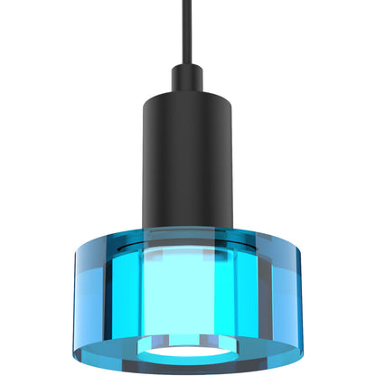 BlackJack Lighting Color Gel Pendant Light