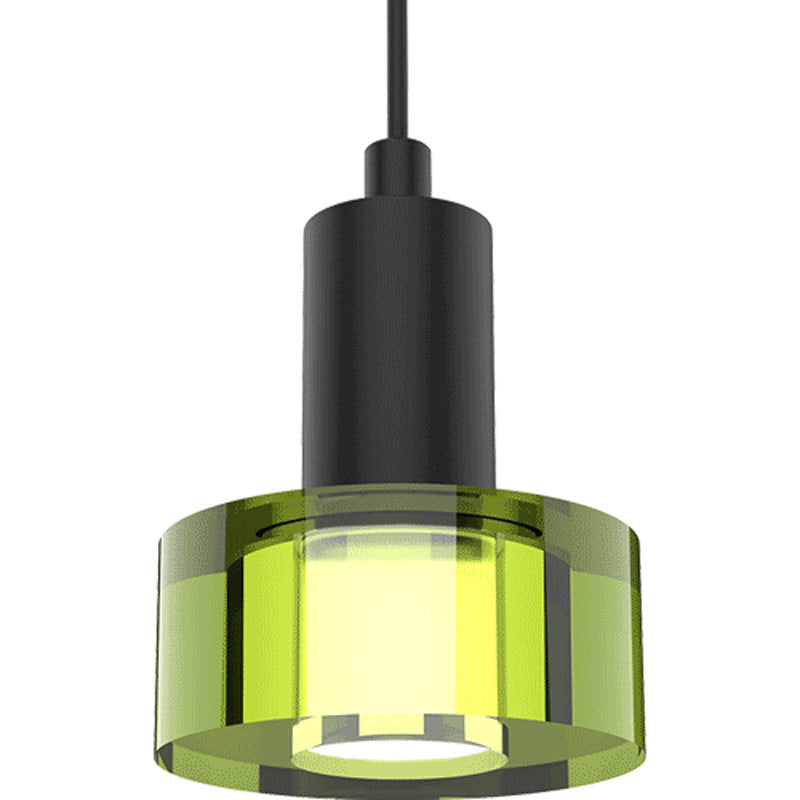 BlackJack Lighting Color Gel Pendant Light