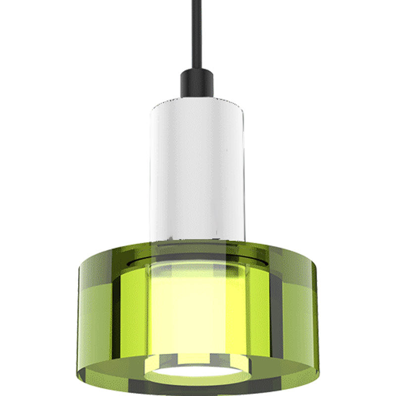 BlackJack Lighting Color Gel Pendant Light