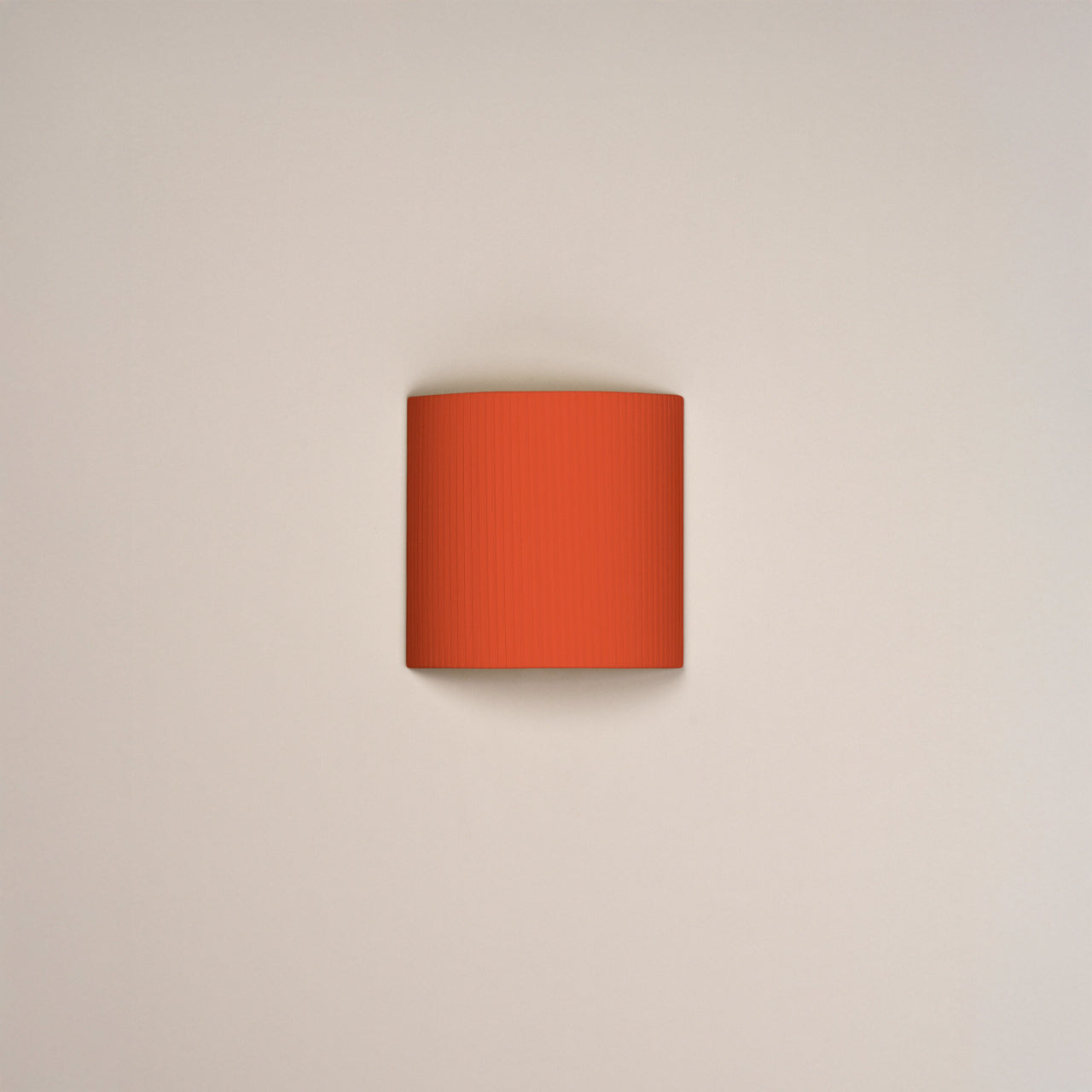 Designer red amber ribbon wall light for living room hallway and hospitality spaces