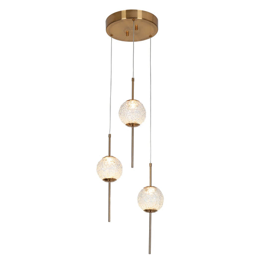 Dining Room Chandelier Modern Brass Ha05050P3 - LNC Home