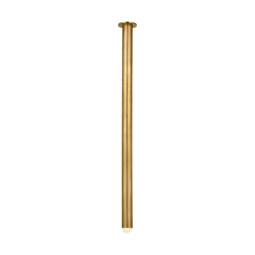 Ebell Hallway Entryway Brass Flush Mount 48 by Visual & Comfort & Co