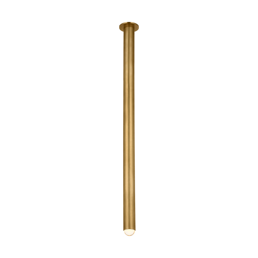 Ebell Hallway Entryway Brass Flush Mount 48 by Visual & Comfort & Co